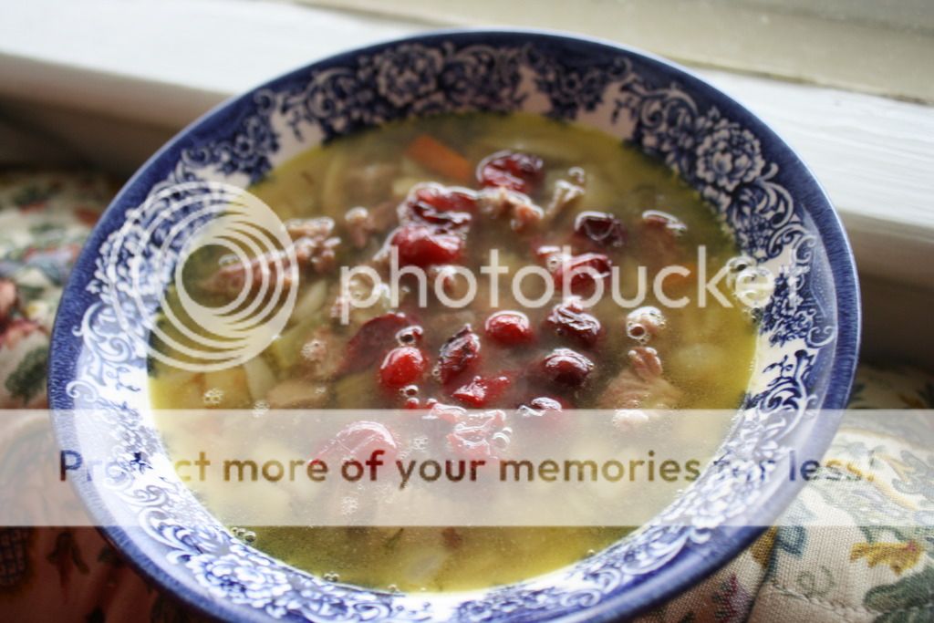 photo Pea soup americanized with smoked turkey cranberries_zps80piwcmy.jpg