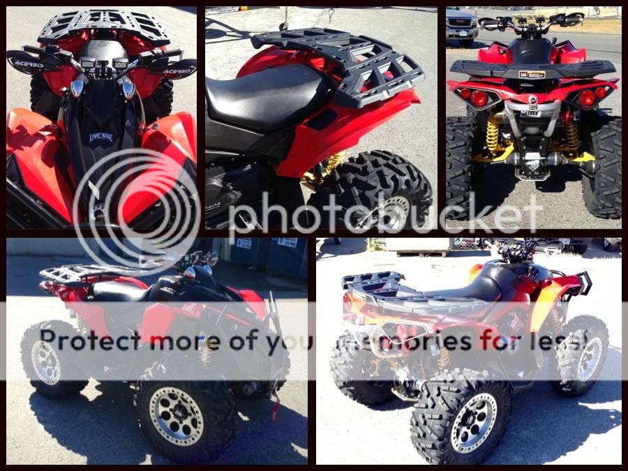 Quads.ca • View topic CanAm Renegade rear LinQ Rack